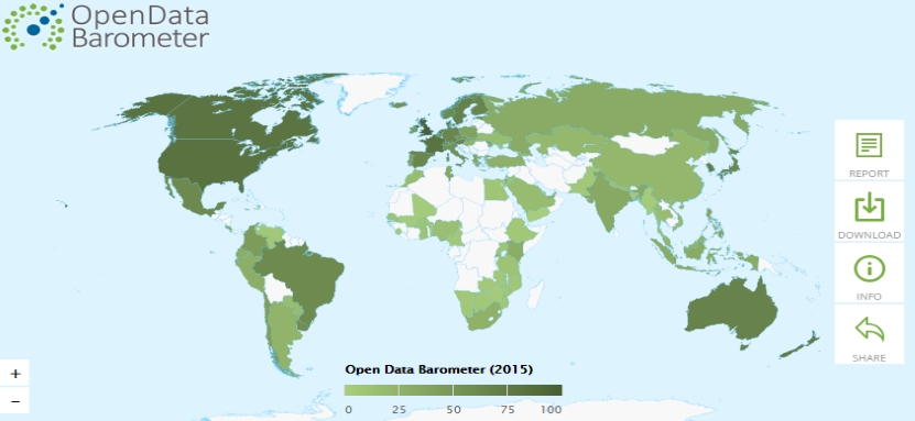 Pubblicata la nuova edizione dell’Open Data Barometer
