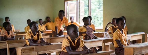 Scuola costruita grazie al Premio Fairtrade (Ghana)
