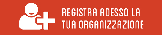 Registra adesso la tua Organizzazione